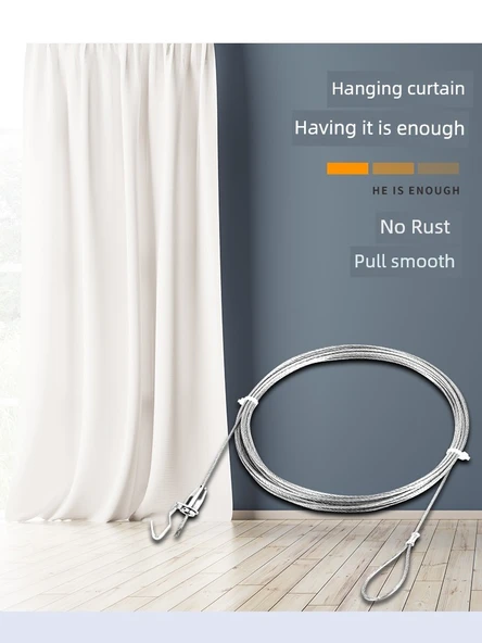 Ayarlanabilir Çamaşır İpi - 2.3 Metre - 2