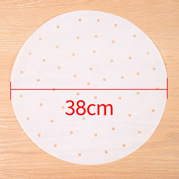 Yapışmaz Bambu Buharlı Pişirme Kağıdı - 38cm [100 adet]