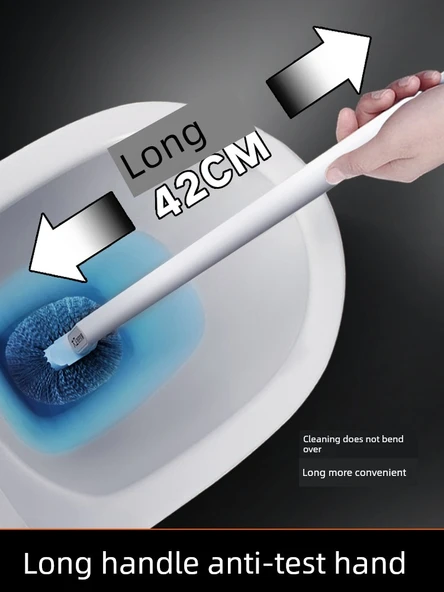 Tuvalet Tıkanıklık Giderici + 2 Adet S Tipi Tuvalet Fırçası Seti - Resim 4