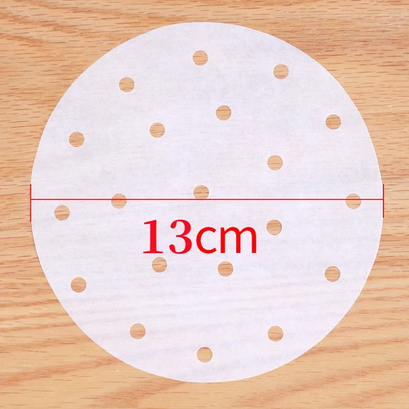 Yapışmaz Bambu Buharlı Pişirme Kağıdı - 13cm [200 adet]