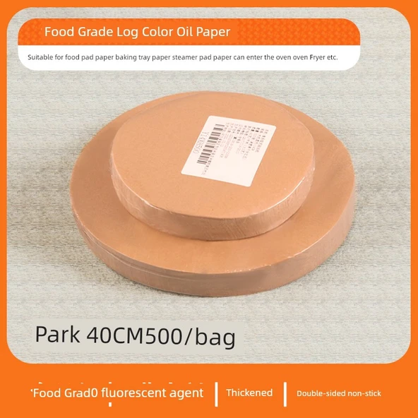 Ahşap Rengi Yağlı Pişirme Kağıdı - 40cm - 500 Adet