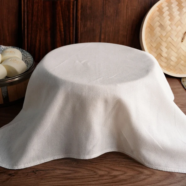 Kalınlaştırılmış Bambu Fiberli Yapışmaz Buharlama Bezi - 90x90cm (1 Adet)