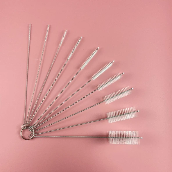 Çaydanlık Musluk Temizleme Fırçası - 5mm Çapında Kıl - 3'lü Paket - 3