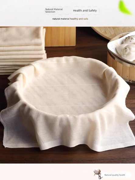 Pamuklu Buharlama Bezi - 80x80cm - 2 Adet - 2