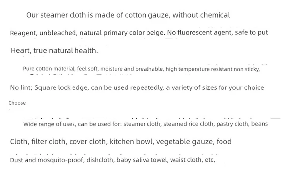 Yapışmaz Buharlama Bezi - 70x70cm (3 Adet) - Resim 7