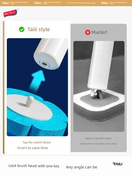 Tek Kullanımlık Tuvalet Fırçası 2'li Set - 60 Fırça Başlığı - Deniz Nanesi * 30, Limon Esansı * 20, Lavanta * 10 - Resim 4