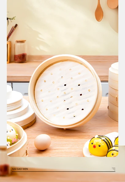 Bebek Maması Pişirme Kağıdı - 12cm Yuvarlak - 100 Adet - 11