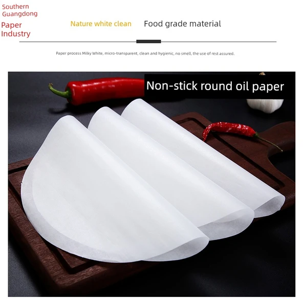 Yuvarlak Yağlı Pişirme Kağıdı - 36cm (14 inç) - 50 Adet - 3