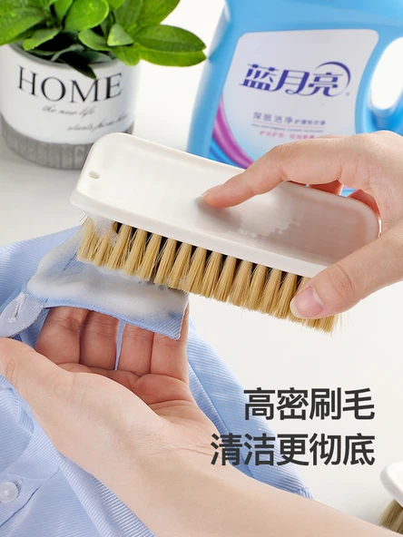 Yumuşak Fırçalı Temizleme Seti - Giysi Fırçası + Ayakkabı Fırçası Haki (Ekonomik Set) - Resim 6