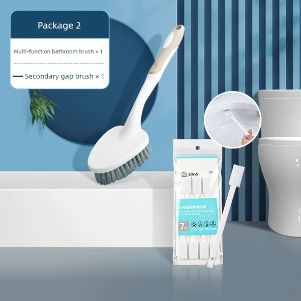 Açık Yeşil Banyo Fırçası ve Tek Kullanımlık Aralık Fırçası