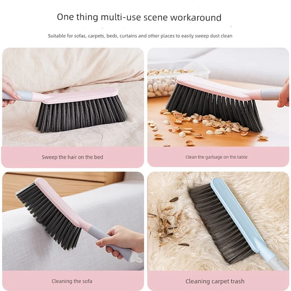 Yumuşak Tüylü Yatak Fırçası - İskandinav Beyaz - Tekli - Resim 6