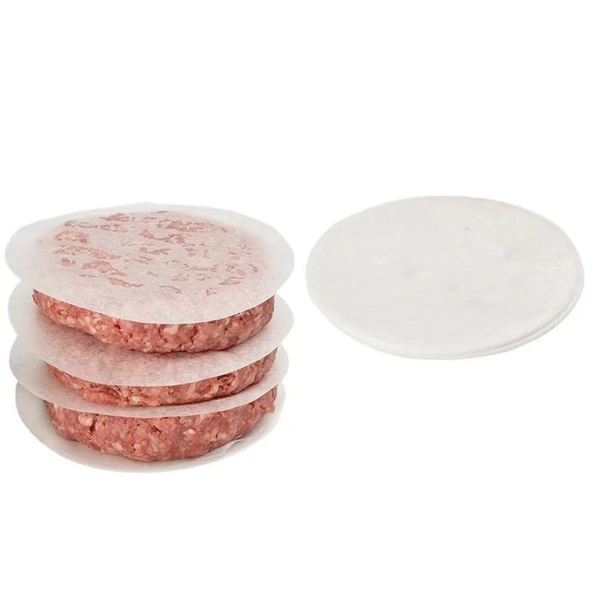 Hamburger Köftesi Pişirme Kağıdı - Kare 12x12cm [500 adet] - Resim 6