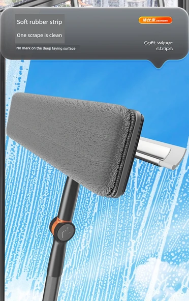 Çift Taraflı Cam Temizleyici - [32-7.5cm] - 2 Bezli - Resim 8