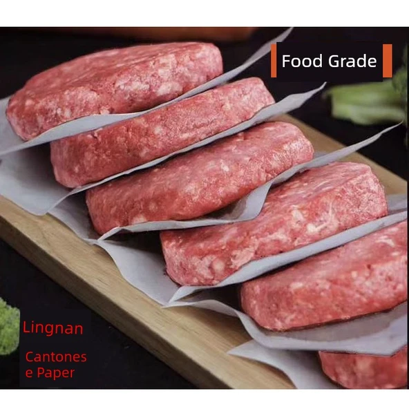 Hamburger Köftesi Pişirme Kağıdı - Kare 12x12cm [500 adet] - Resim 4