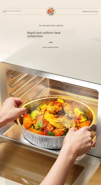 Airfryer Yağlı Kağıt - 3-4 Litre - 100 Adet - Resim 10