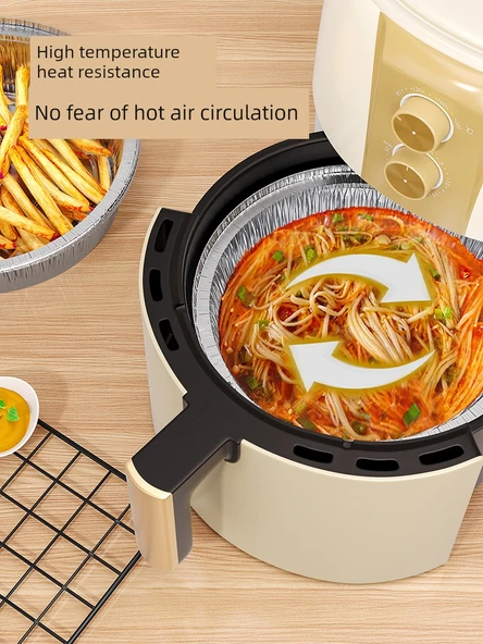 Airfryer Yağlı Kağıt - 3-4 Litre - 100 Adet - Resim 5