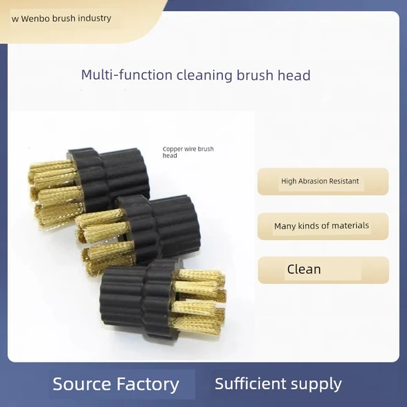 8 Delikli Naylon Telli Ocak Temizleme Fırçası - Resim 7