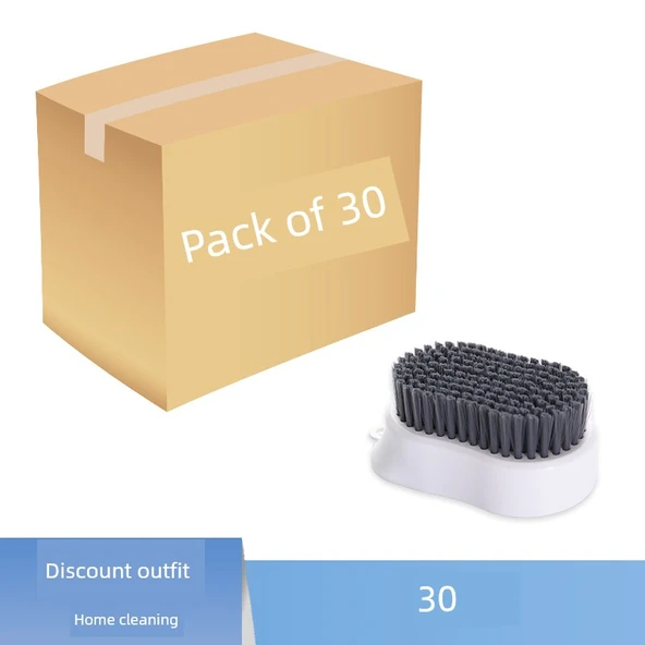 Yumuşak Tüylü Mont Temizleme Fırçası - Beyaz (30'lu Paket)