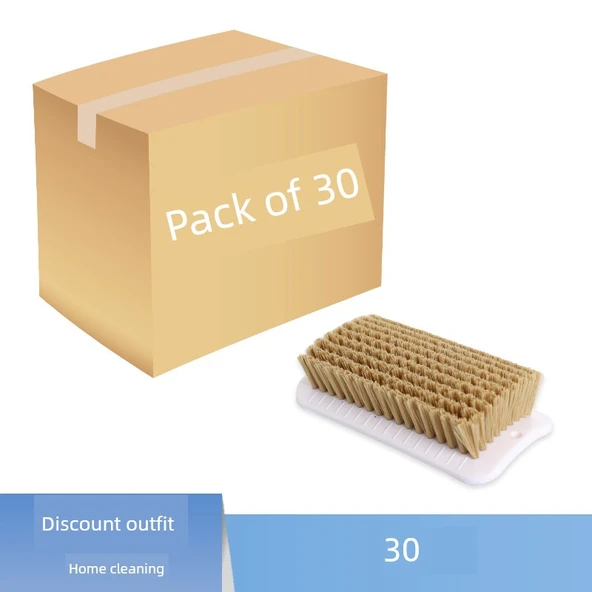 Yumuşak Tüylü Mont Temizleme Fırçası - Zencefil (30'lu Paket)