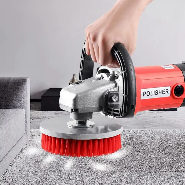 Elektrikli Matkap Fırça Temizleme Seti - 13cm - Orta Sert - Geliştirilmiş Fırça - 10