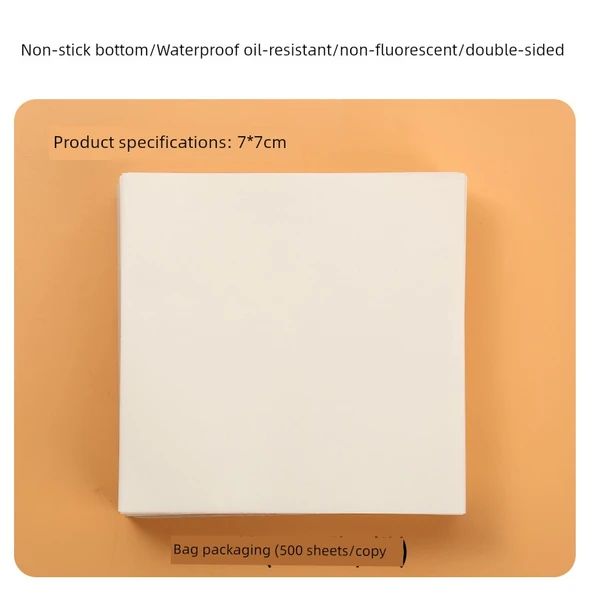 Buharda Pişirme Kağıdı - 7cm - 7x500 Adet (Küçük Atıştırmalıklar İçin)