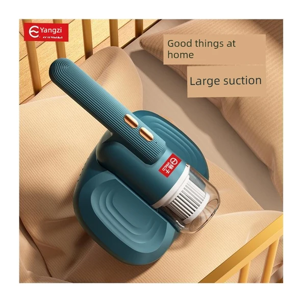 Yatak Temizleme Fırçası - Anti-Mite Toz Emici - 4 Adet Filtre - 5