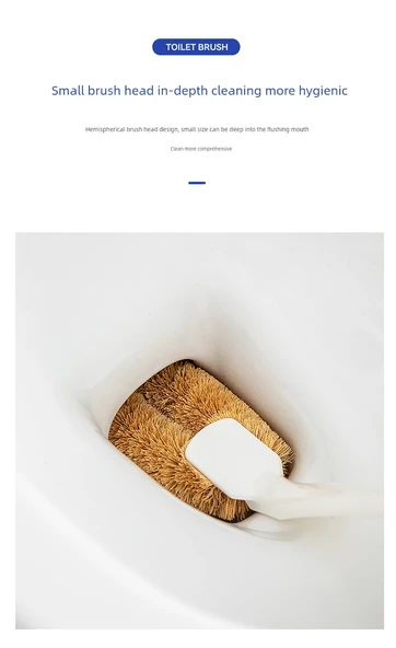 Japon Tarzı Köşe Ulaşmaz Tuvalet Fırçası - Geliştirilmiş Duvar Seti 2 Adet - Resim 11