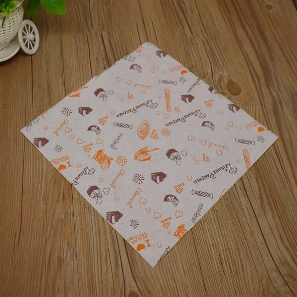 Yağa Dayanıklı Fırın Kağıdı - Çiçek Desenli Şeker Renkli 29*28cm 900 Adet