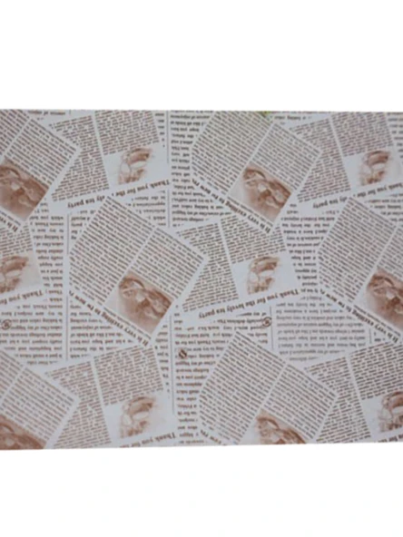Yağa Dayanıklı Fırın Kağıdı - Şeker Desenli 38*28cm 500 Adet - 5
