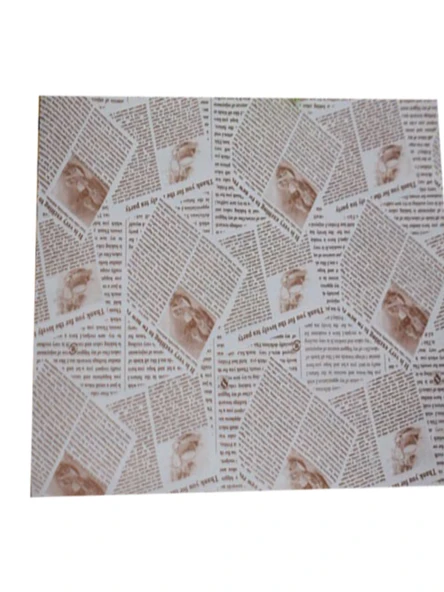 Yağa Dayanıklı Fırın Kağıdı - Çiçek Desenli Şeker Renkli 29*28cm 900 Adet - 3
