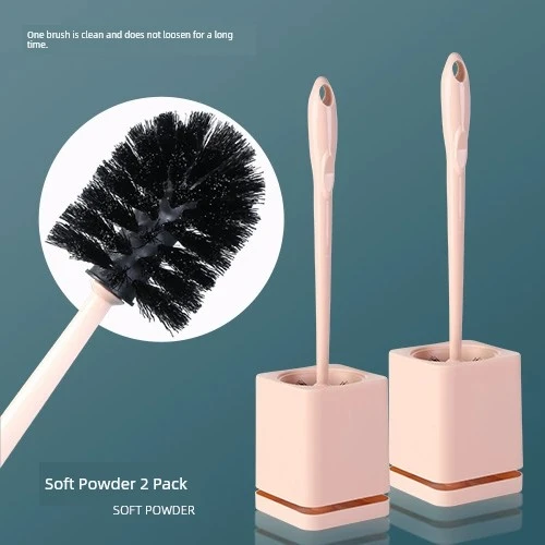 Soft Pudra Deliksiz Süzülebilir Tuvalet Fırçası (2'li Paket)