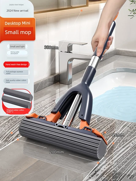Mini Mop - 2 Adet Nemlendirici Pamuk Başlıklı