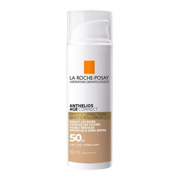 La Roche Posay Anthelios Age Correct SPF 50+ Light Renkli Güneş Kremi 50ml