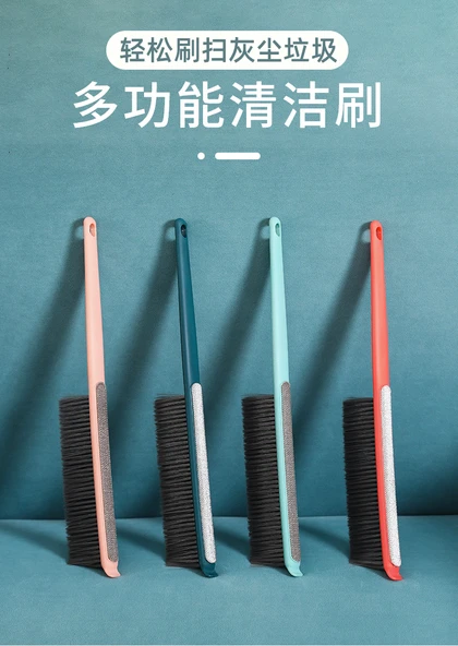 Çift Taraflı Yatak Temizleme Fırçası - Koyu Mavi - Resim 7