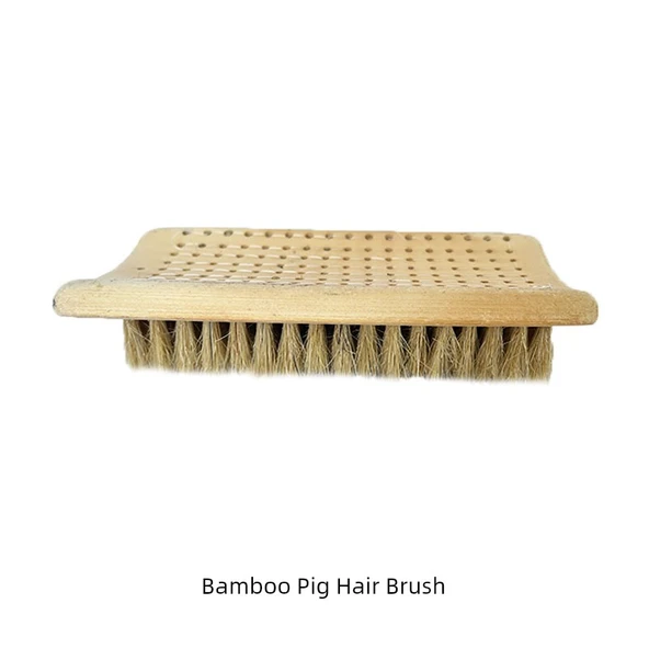 Bambu Tahta Saf Domuz Kılı Fırçası 1