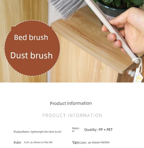 Minimalist Ev Tipi Yatak Fırçası - Pembe - Resim 7