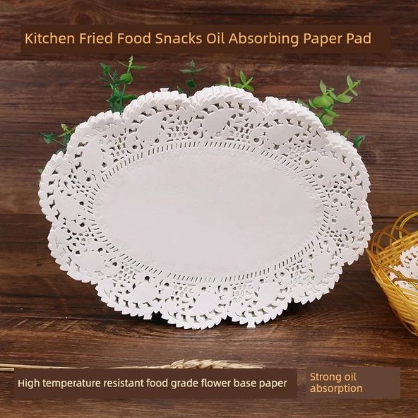 Mutfak Dantel Kağıdı Yuvarlak 24cm (1000 Adet) - Resim 10