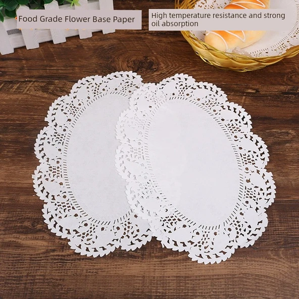Mutfak Dantel Kağıdı Yuvarlak 24cm (1000 Adet) - Resim 11