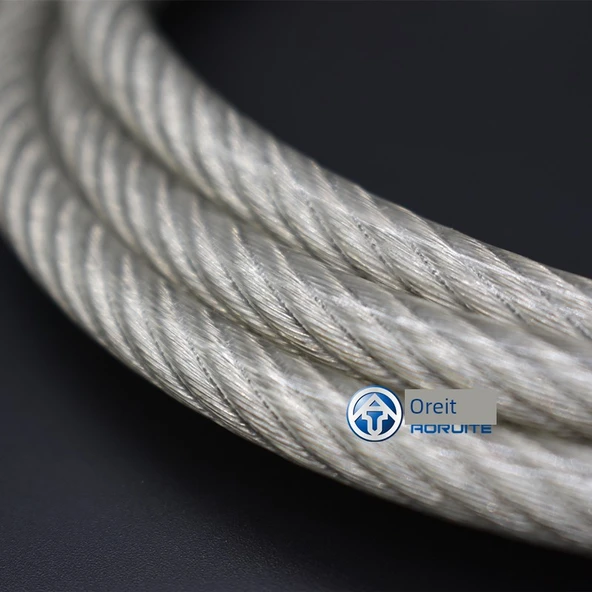 Paslanmaz Çelik Plastik Kaplı Çamaşır İpi - 4mm Plastik Kaplama (10m) - Resim 3