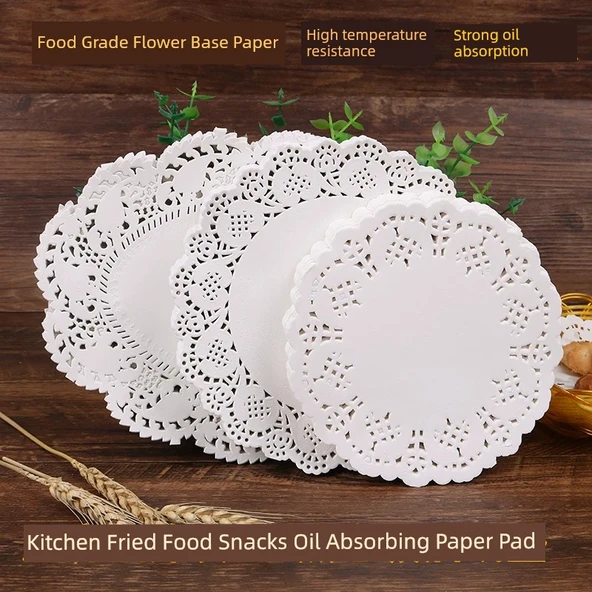 Mutfak Dantel Kağıdı Yuvarlak 24cm (1000 Adet) - Resim 12