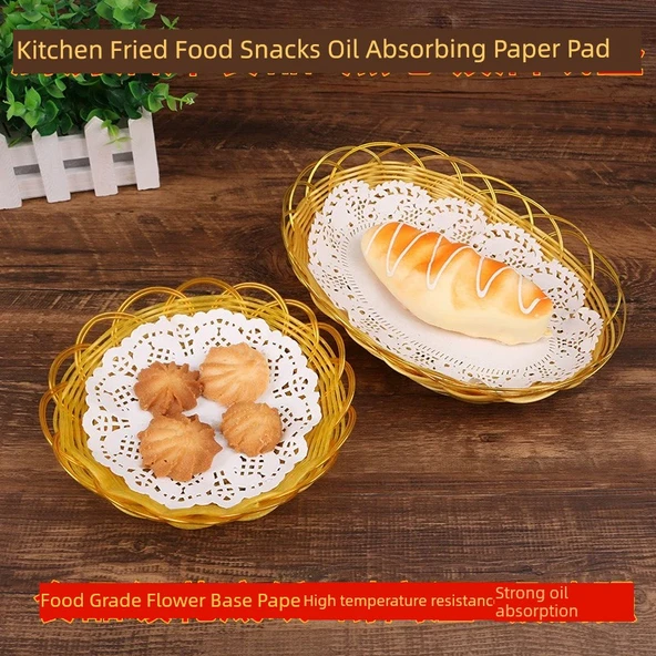 Mutfak Dantel Kağıdı Yuvarlak 24cm (1000 Adet) - Resim 6