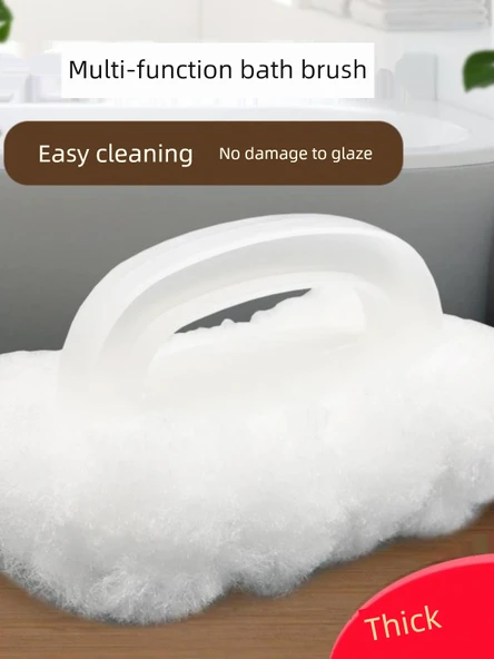 Yumuşak Kıllı Tuvalet ve Banyo Fırçası Seti - 4