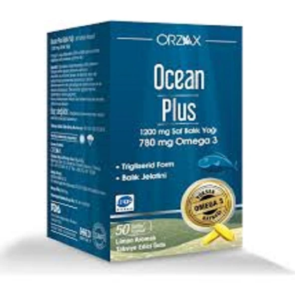 Ocean Plus 1200 mg 50 Kapsül - Eski Ambalaj