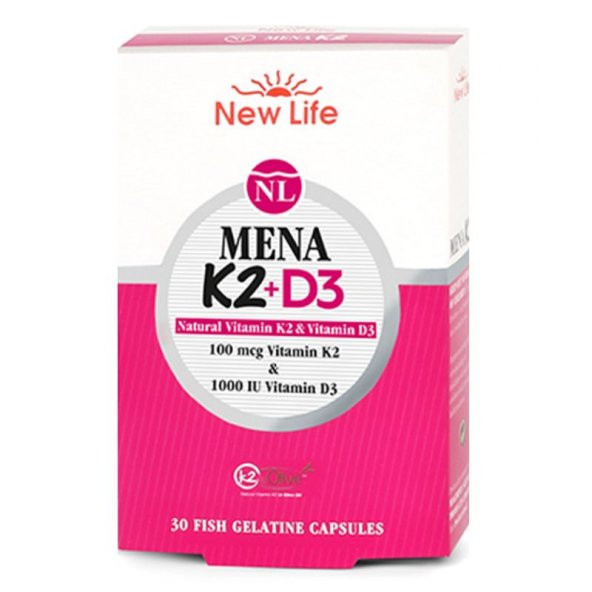 New Life Mena K2+D3 30 Kapsül - 1