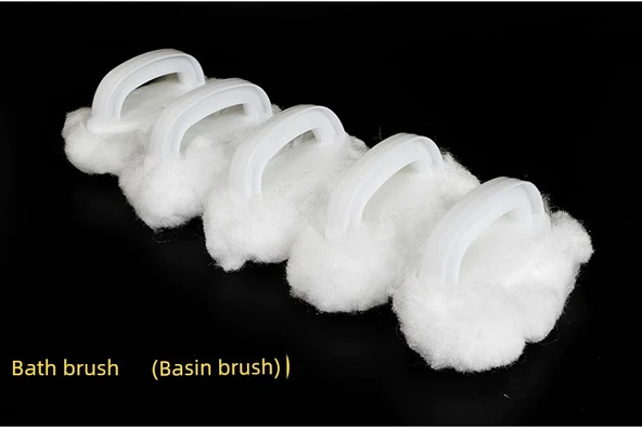Yumuşak Kıllı Tuvalet Fırçası - Kapşonlu Fırça 5 Banyo Fırçası 5 - Kalınlaştırılmış Kıl - 11