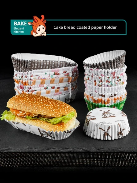 Yüksek Isıya Dayanıklı Yağ Geçirmez Kek Kağıdı - Tavus Kuşu Mavisi - Resim 2