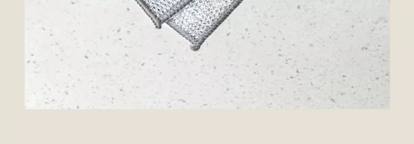 Çift Katmanlı Kalınlaştırılmış Bulaşık Bezi Çelik Teli - Özel Kalın [8 Adet] - Resim 10