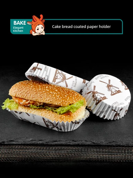 Yüksek Isıya Dayanıklı Yağ Geçirmez Kek Kağıdı - Tavus Kuşu Mavisi - Resim 4