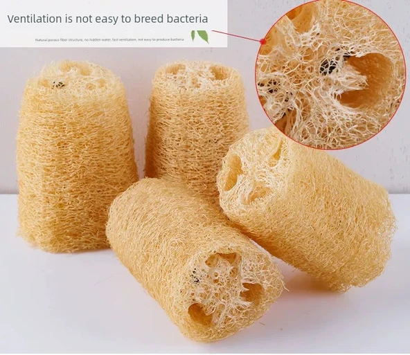 Doğal Yağsız Mutfak Temizleme Lifi Bulaşık Fırçası - Bölüm 10cm x 5 - 11