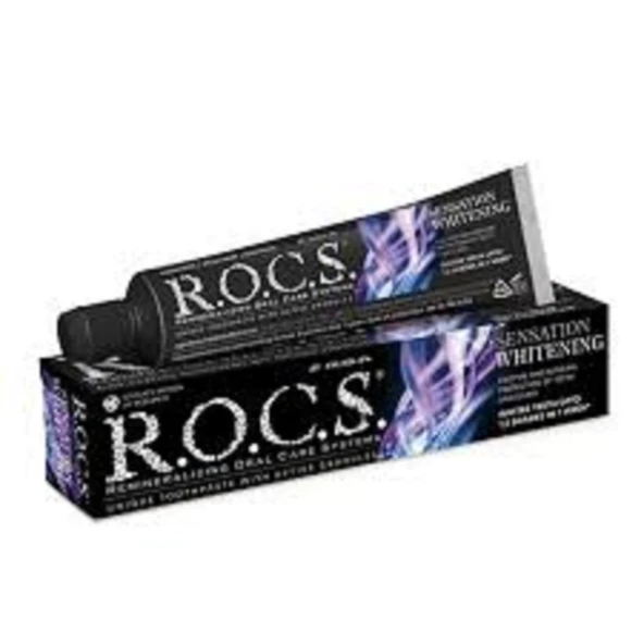 Rocs Sensation Whitening Beyazlatıcı Parlatıcı Diş Macunu 60 ml ürün görseli 1